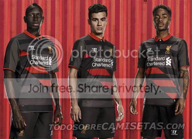 Maillot Liverpool FC 2014/2015 Troisième - Emre Can #23 - Taille L Rare